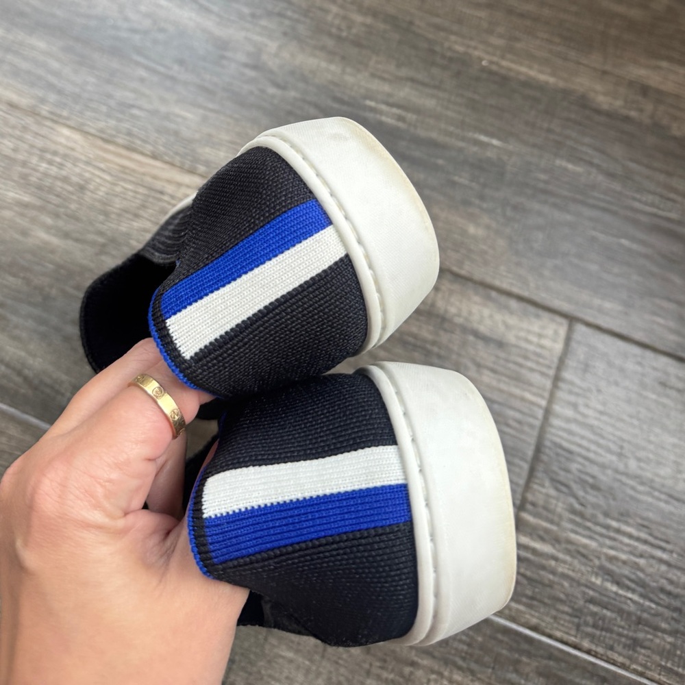 Rothy's black Women's The Original Slip-On Sneaker 7.5 - Picture 4 of 5